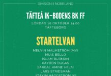 Startelvan mot Täfteå IK