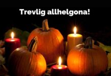 Vi önskar en trevlig allhelgona