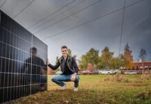 Gustavs smarta taklösning ger honom priset som årets studentinnovatör