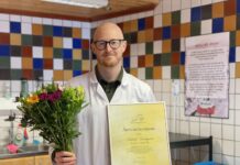 David Karlgren får utmärkelsen Årets servicestjärna