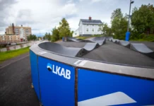 Nya mötesplatser intill gamla Kiruna centrum
