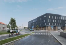 Tätt hus i projektet för LKAB:s nya kontorsbyggnad i Kiruna