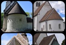 Absidkyrkor på Gotland; Akebäck, Mästerby, Stånga och Havdhem. Fler foton och fa…