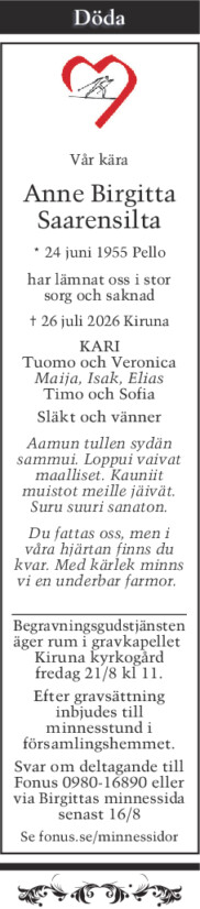 fonuskiruna-Anne Birgitta Saarensilta
