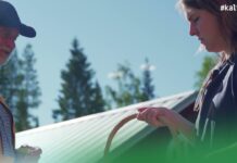 Kicki byggde drömhuset i Siknäs