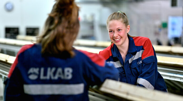 LKAB är en av Sveriges 100 mest attraktiva arbetsgivare
