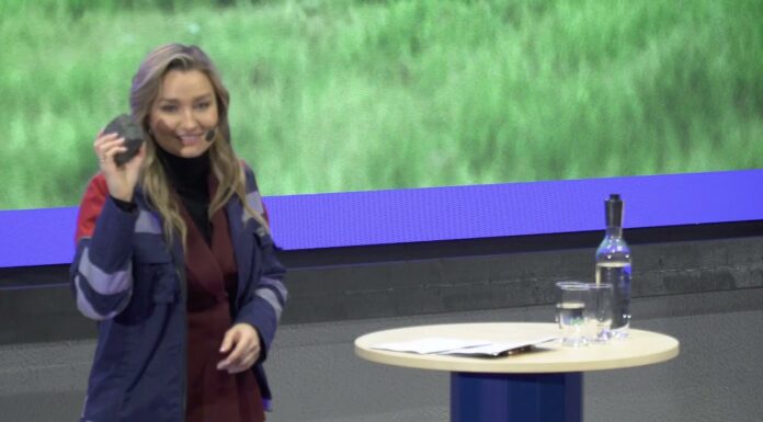 Öppningstal av energi- och näringsminister Ebba Busch under Sveriges EU-ordförandeskap i Kiruna
