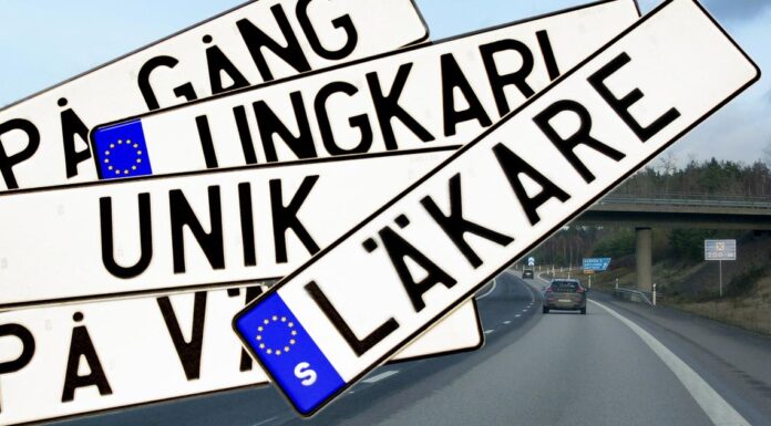 Två nya personliga registreringsskyltar i Kiruna – här är orden som får avslag