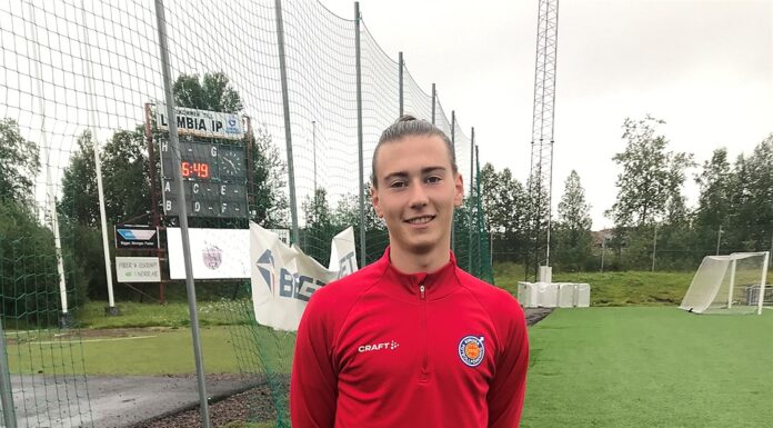Callum, 20, ny spjutspets i FF / Kiruna FF – Herrar A