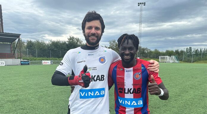 Kebba segerskytt mot Täfteå / Kiruna FF – Herrar A