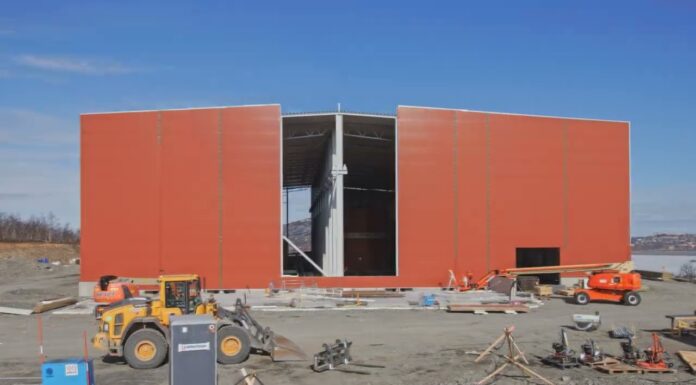 Byggnation av Viscarias Vattenreningsverk WTP1000 Timelapse
