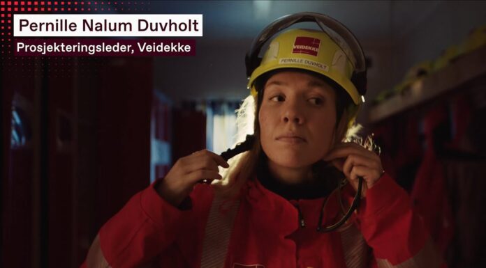 Pernille, prosjekteringsleder i Veidekke Bygg