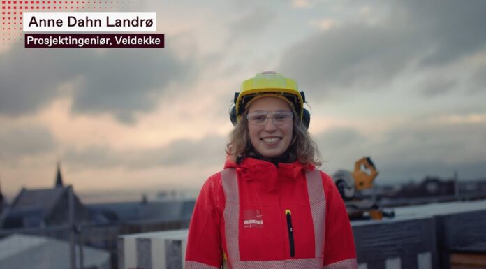 Anne, prosjektingeniør i Veidekke Bygg