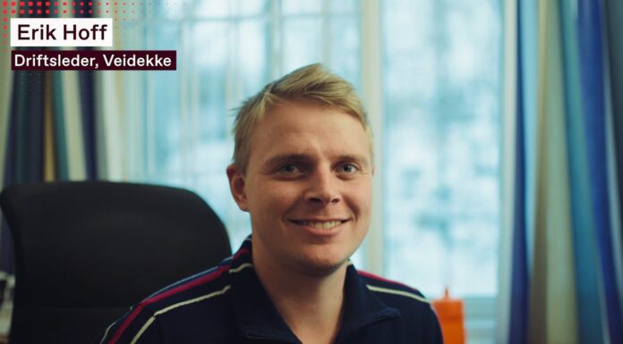 Erik, driftsleder i Veidekke Anlegg