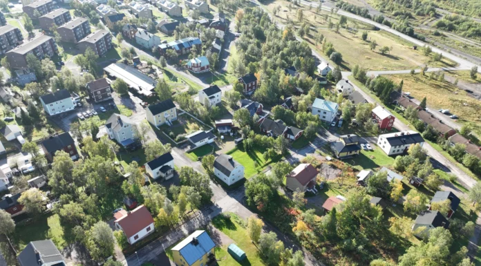 Avveckling av villor på Nedre Norrmalm i Kiruna