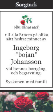 Ingeborg Bojan Johansson