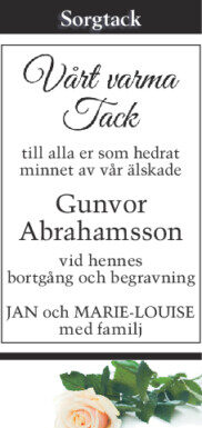 Gunvor Abrahamsson