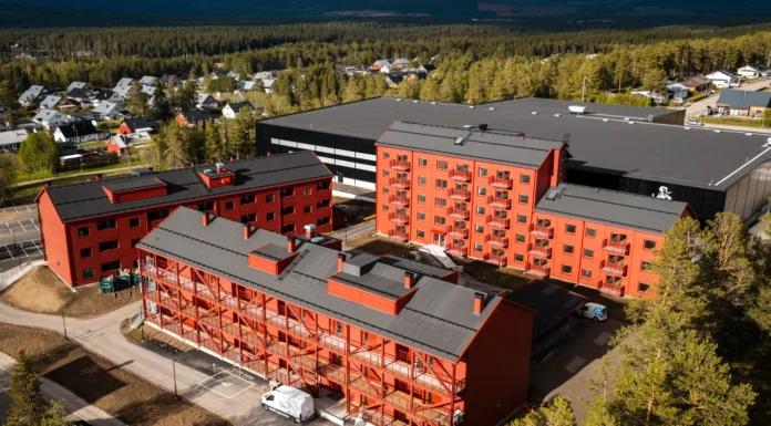 Lägenheterna på Vägmästaren i Gällivare invigs