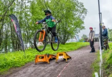 Många samlades för att fira sommarlovsstart i Gruvstadsparken