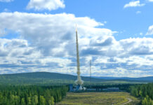 Tolv experiment till rymden från svenska rymdbasen Esrange Space Center