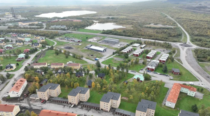 Sibirien-området i gamla Kiruna centrum avvecklas under 2026