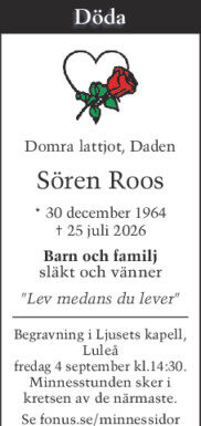Sören Gottfrid Mikael Roos