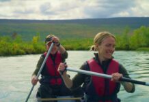 Livet i Kiruna | Paddling i Vistasvágge