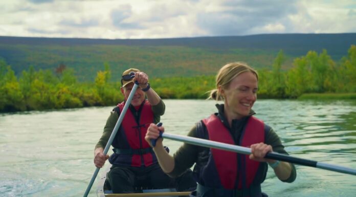 Livet i Kiruna | Paddling i Vistasvágge