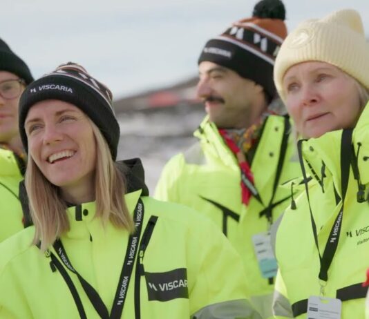 Ögonblick från Viscarias Bangårdsinvigning Leväjärvi