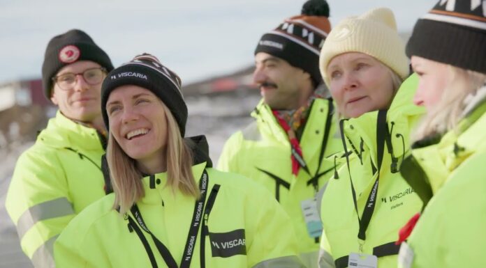 Ögonblick från Viscarias Bangårdsinvigning Leväjärvi