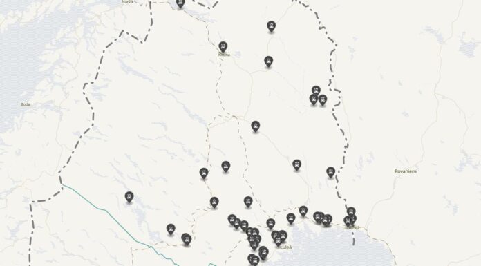 46 olyckor längs de stora vägarna i Norrbotten under september