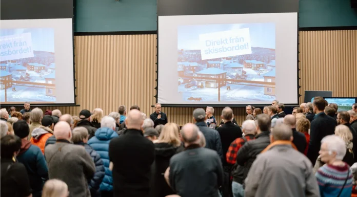 Över 500 Kirunabor samlades för att prata stadens framtid