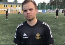 Viktors första match vid rodret