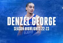 Denzel George season highlights 2022-2023