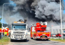 Viktigt meddelande – brand med kraftig rökutveckling i Lumires anläggning