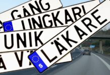Personliga regplåtar: BIBBI10 och FOXARNE rullar nu på vägarna i Luleå