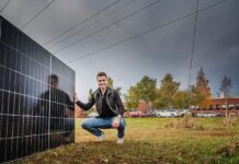 Gustavs smarta taklösning ger honom priset som årets studentinnovatör