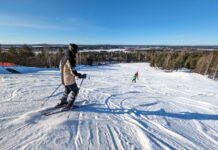Nu går det utför – Ormbergsbacken har öppnat för säsongen 24/25