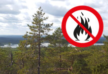 Fortsatt eldningsförbud i hela länet