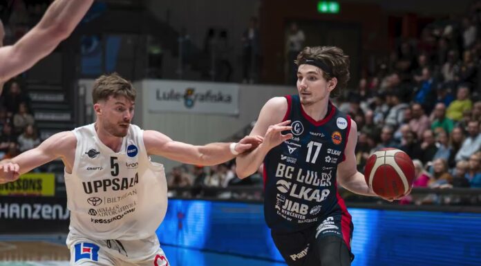 Mobilaris highlight of the game i kvartsfinal 1: Gustav Hanssons hustle play