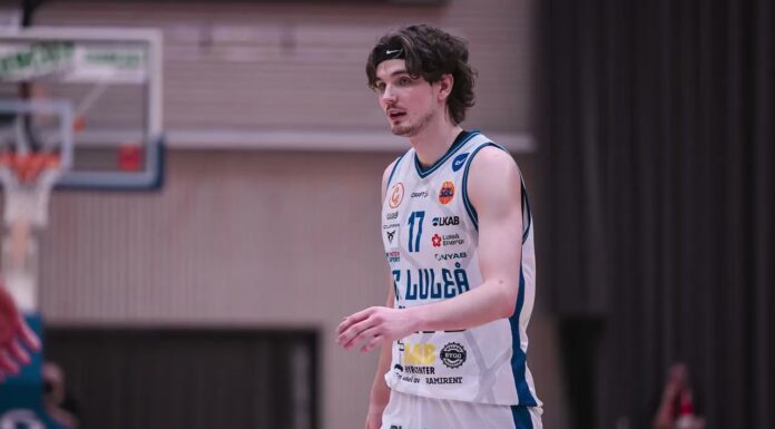 Lindroths Motorcenter drive of the game i kvartsfinal 3: Felix Broströms cut & dunk