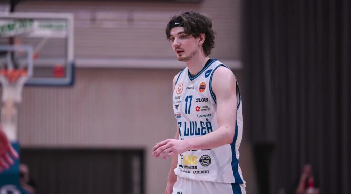 Felix Broström dunk & block i kvartsfinal 4