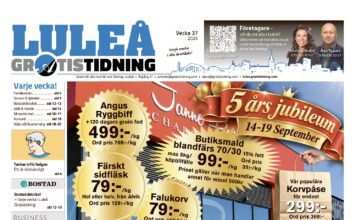 Luleå Gratistidning (vecka 37, 2026)
