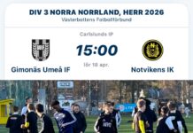 Då var det dags att starta seriespelet