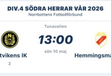 Seriepremiär i division 4