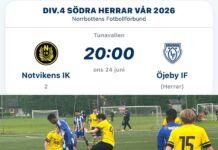 Revanschmöte avslutar våren i fyran