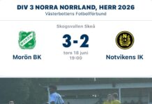 Dubbla hörnmål fällde Notas