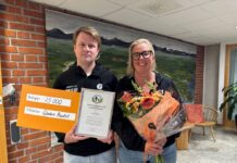 Årets trygghets- och folkhälsoinsats tilldelades Gladan Basket