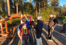 Dags för nästa utegym – nu invigs Sporthallsvägens utegym i Antnäs