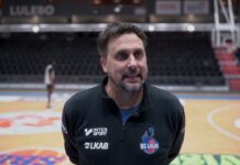 Håkan Larsson inför säsongens första E4-derby på bortaplan mot Umeå Basket